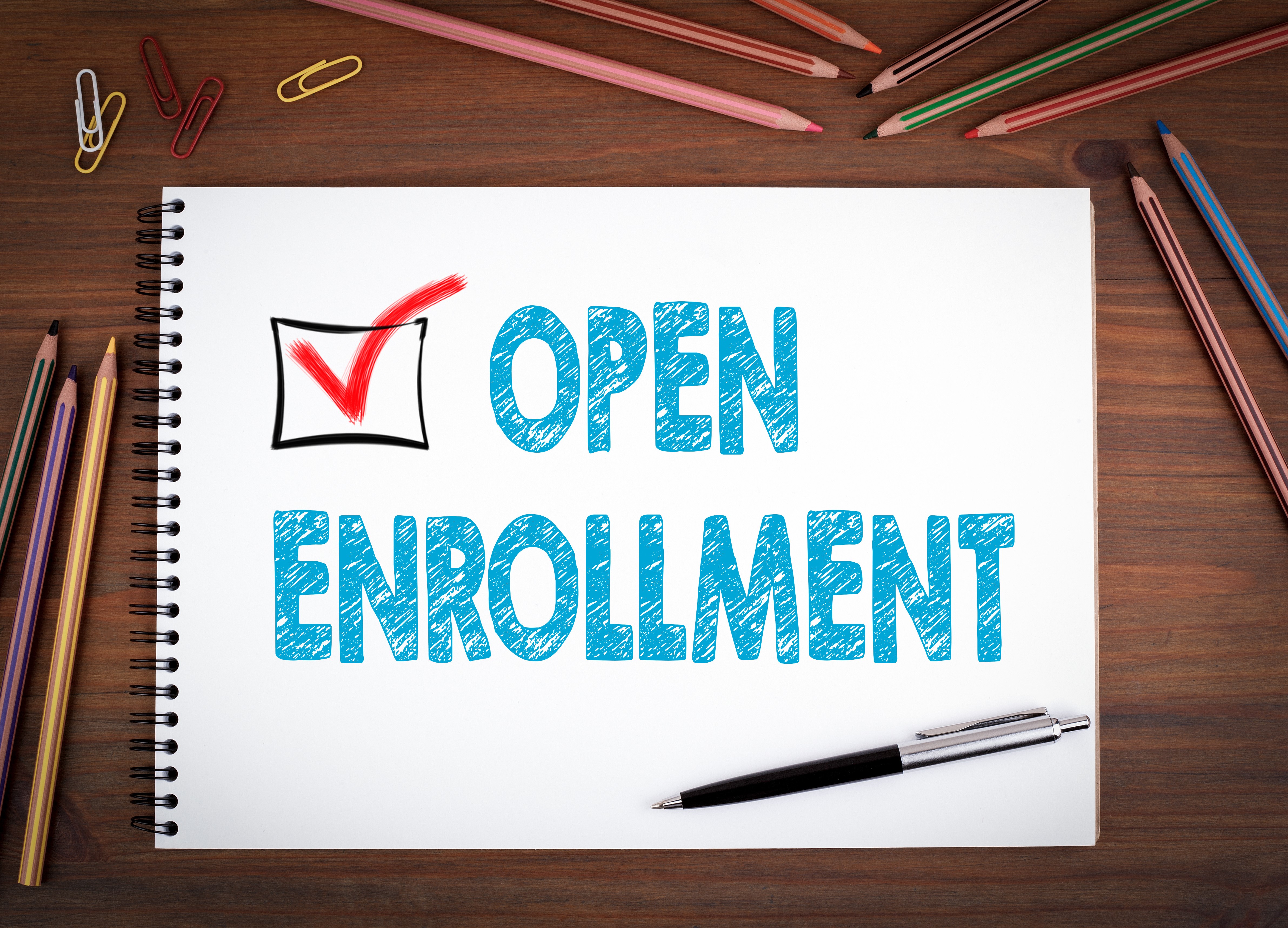 Open Enrollment Button