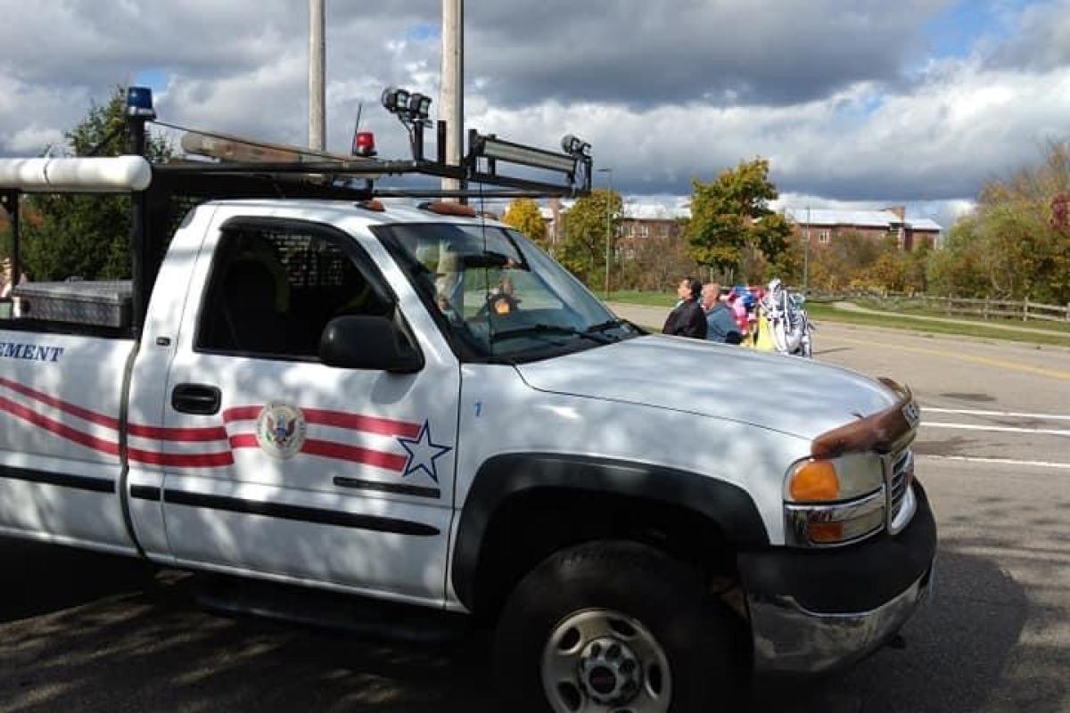 Truck 2 in Halloween Parade