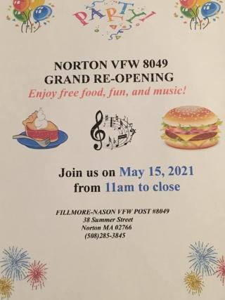 VFW Grand Re-opening
